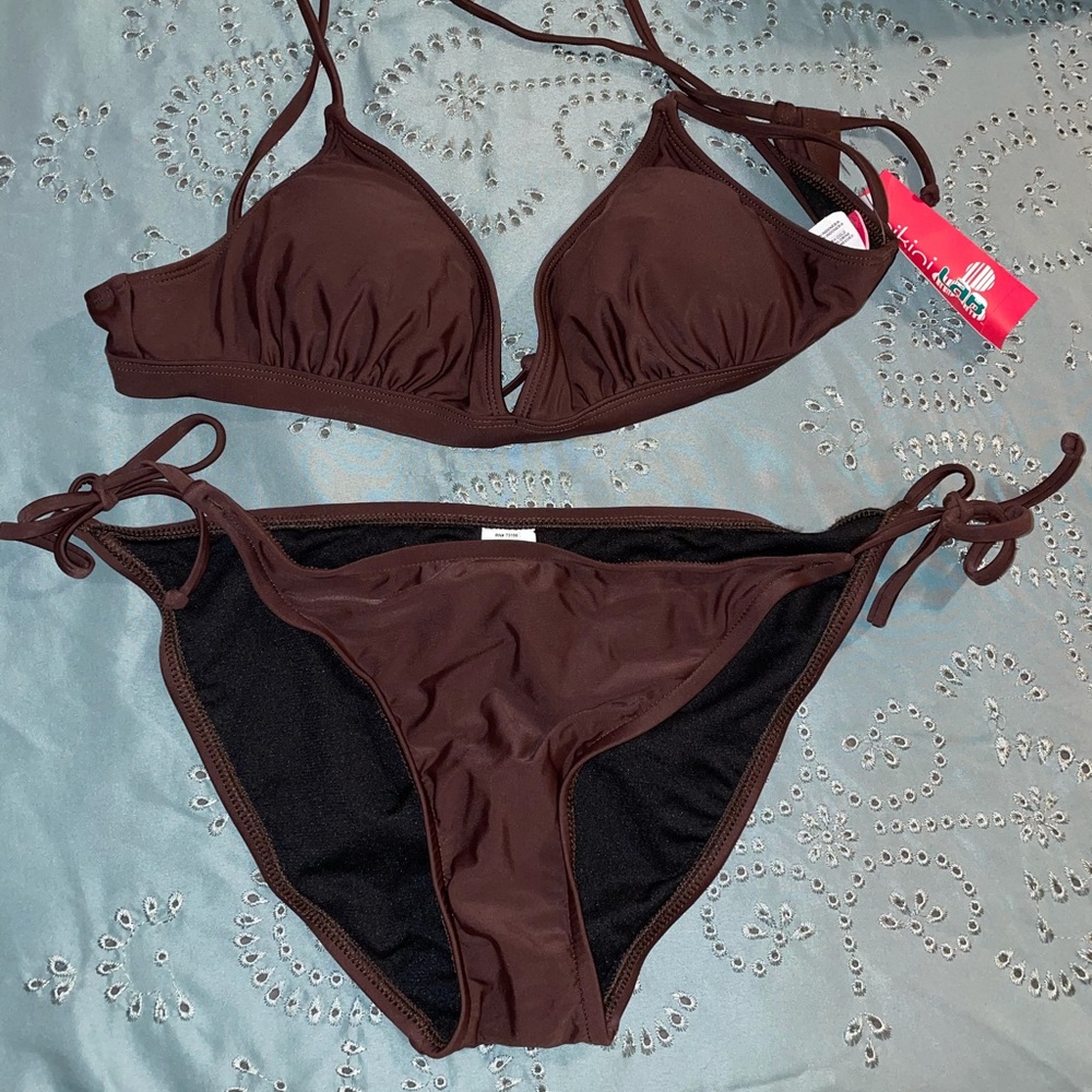 NEW BROWN BIKINI